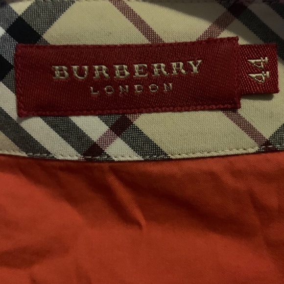 Burberry short sleeve button up - Picture 2 of 2